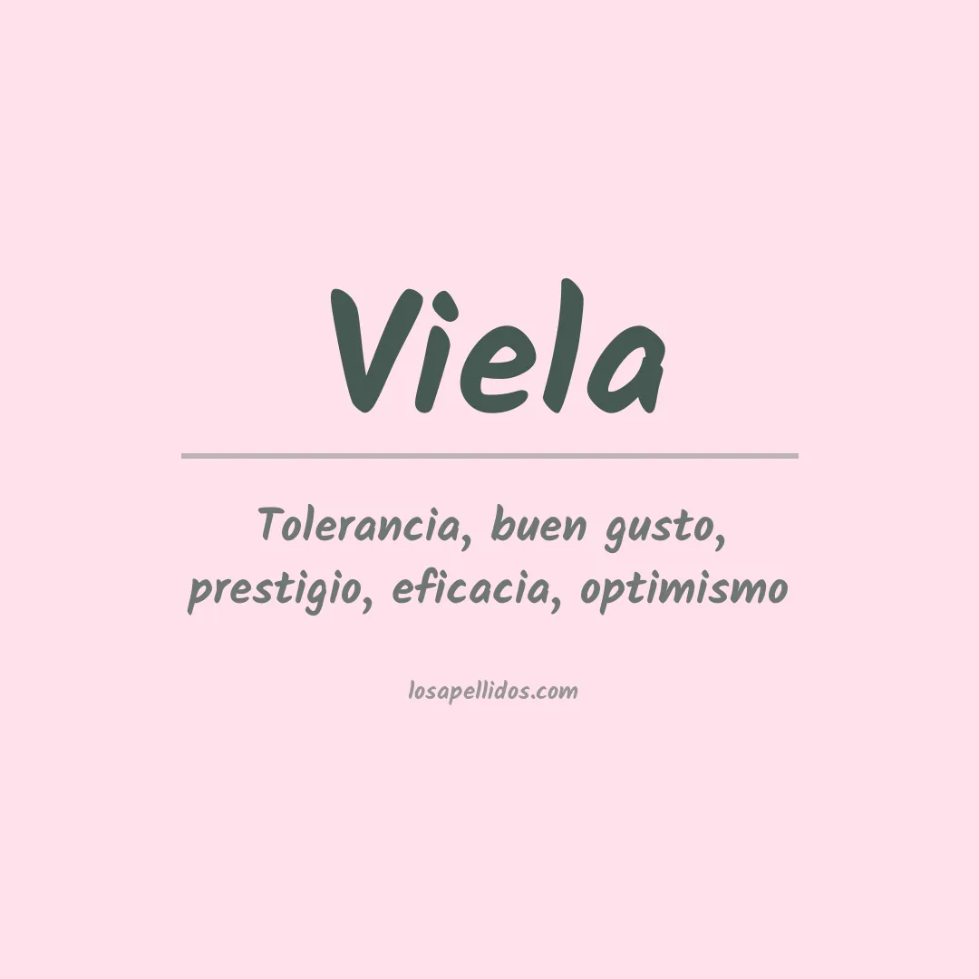 Apellido Viela