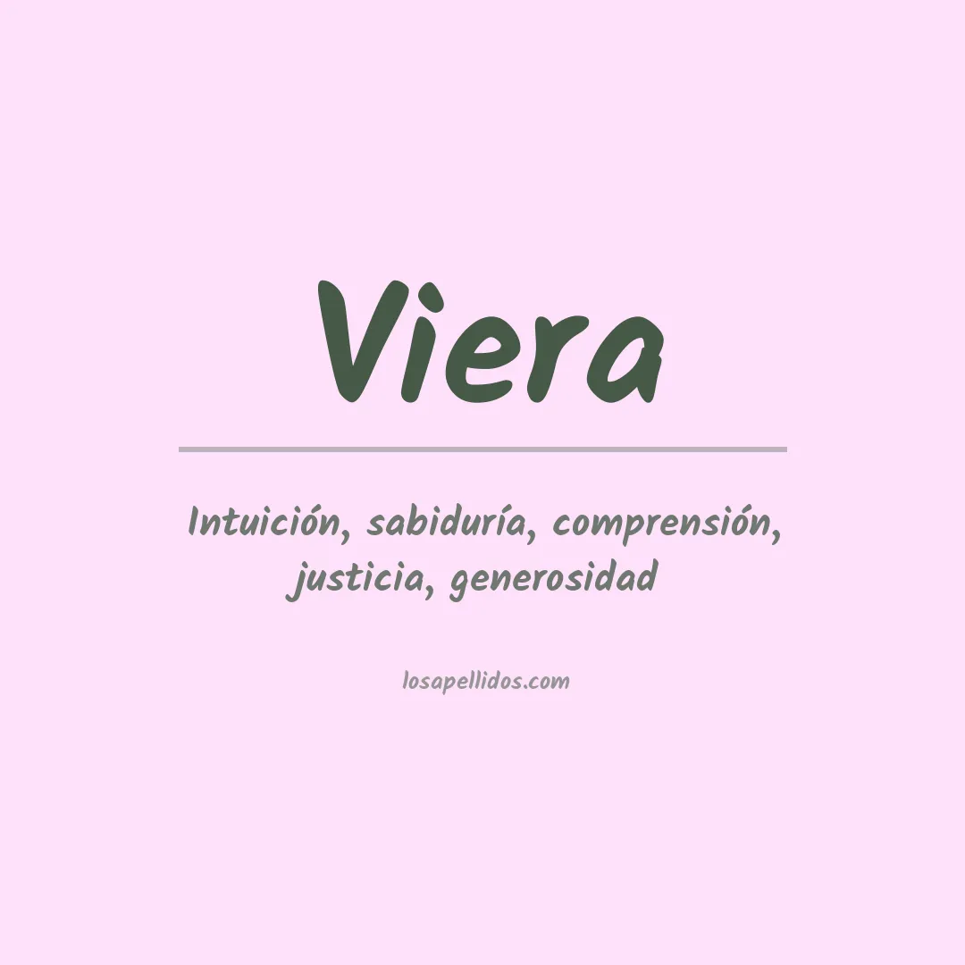 Apellido Viera