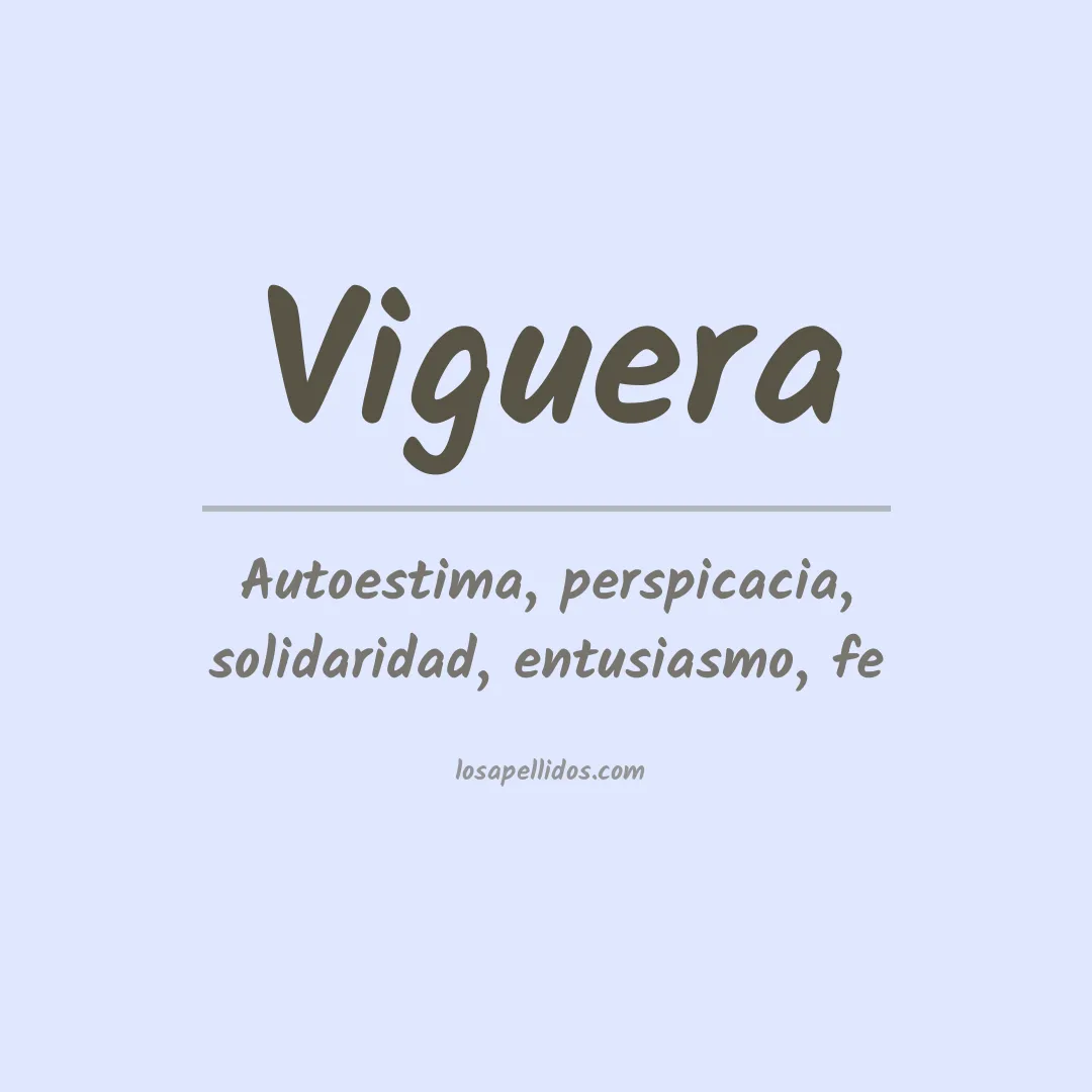 Apellido Viguera