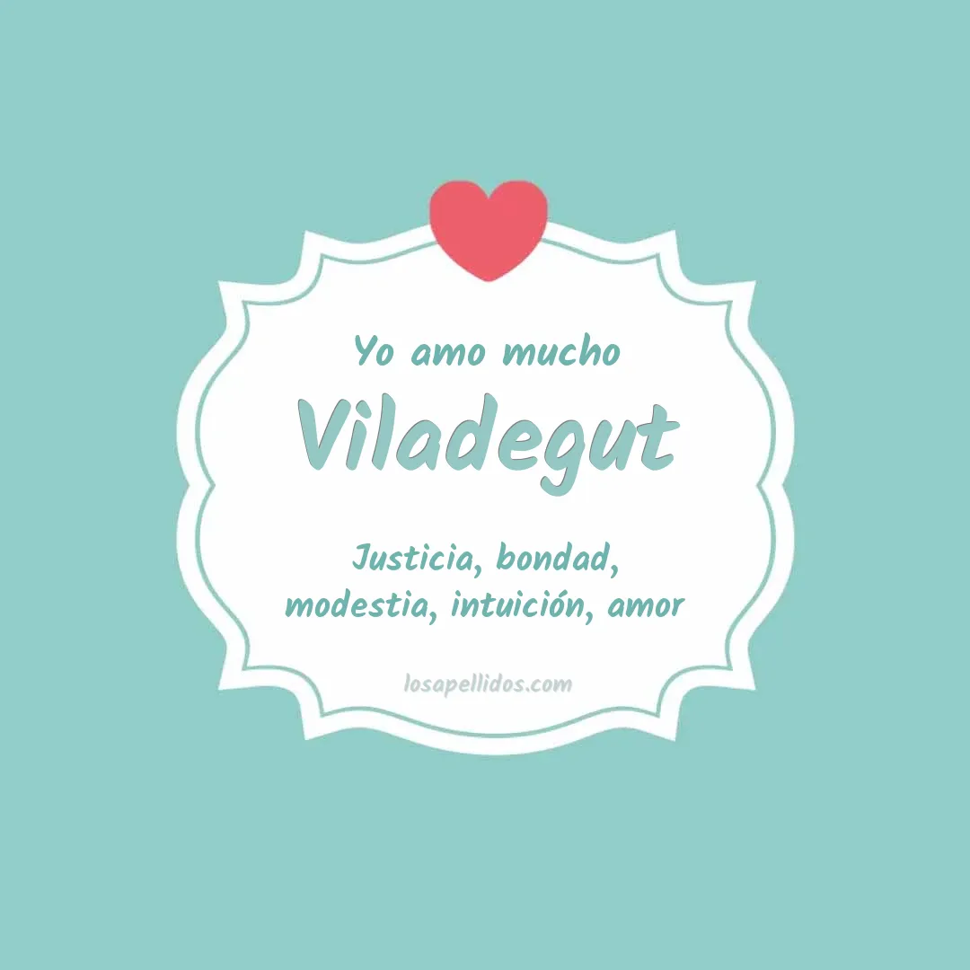 Yo amo mucho Viladegut