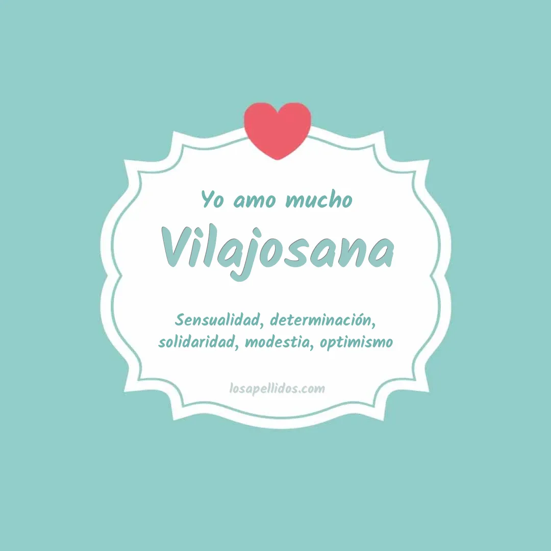 Yo amo mucho Vilajosana