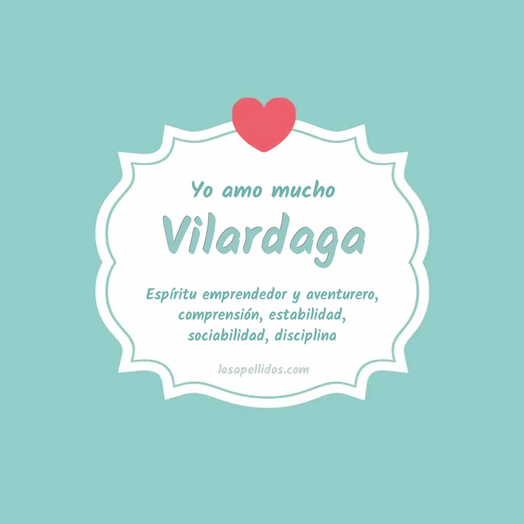 Yo amo mucho Vilardaga