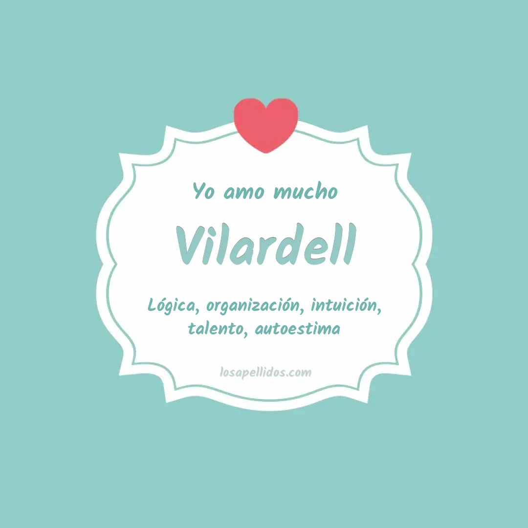 Yo amo mucho Vilardell