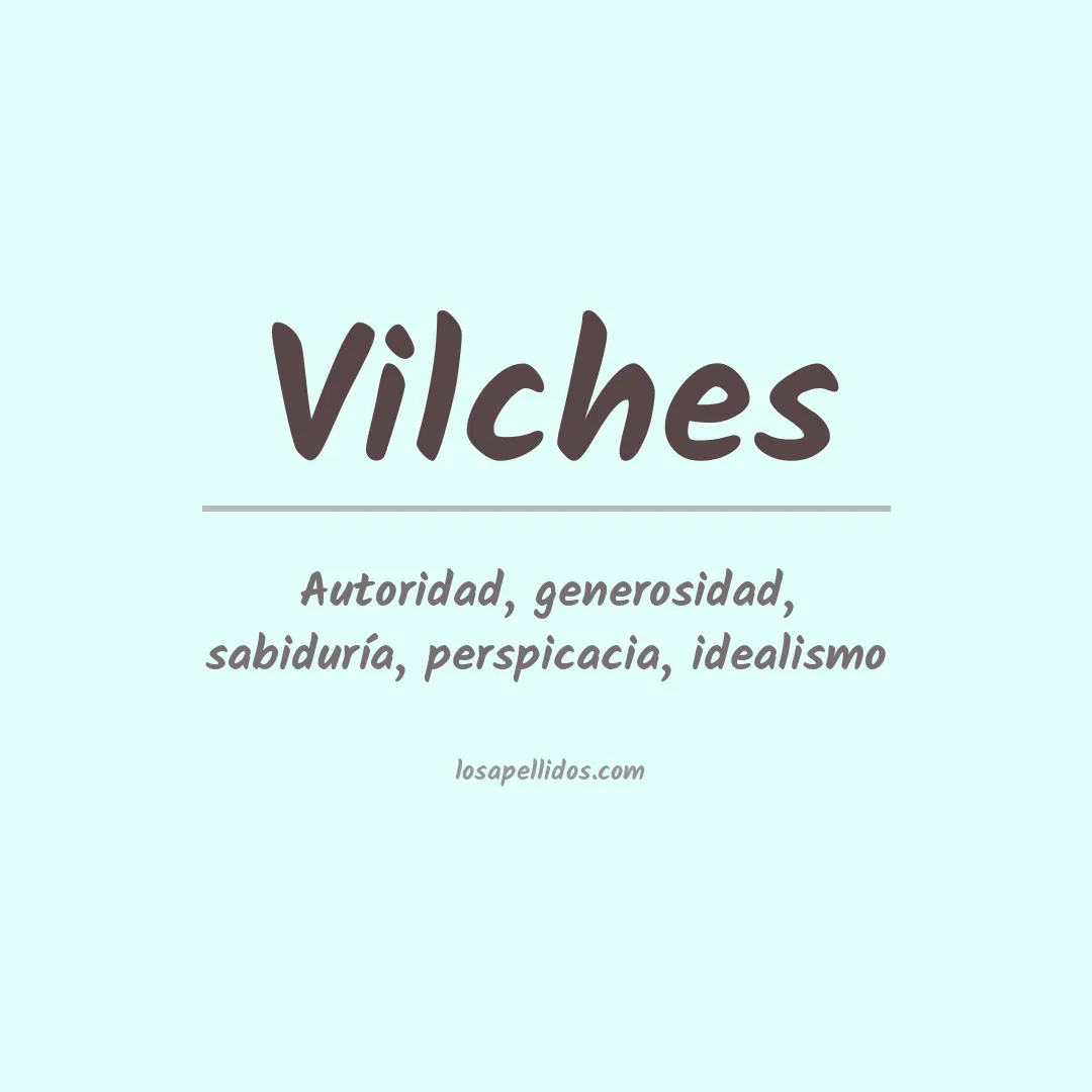 Apellido Vilches