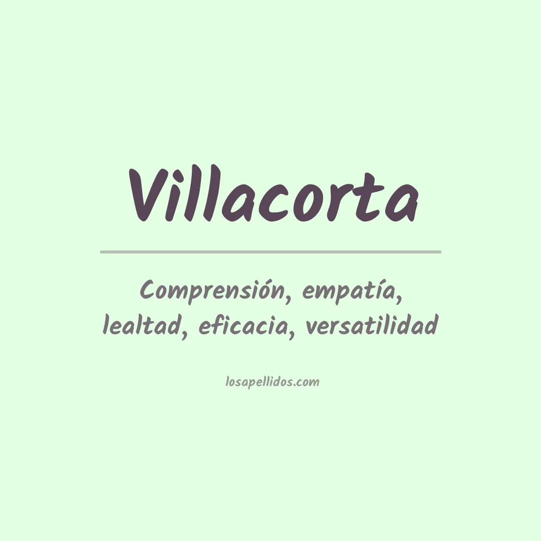 Apellido Villacorta