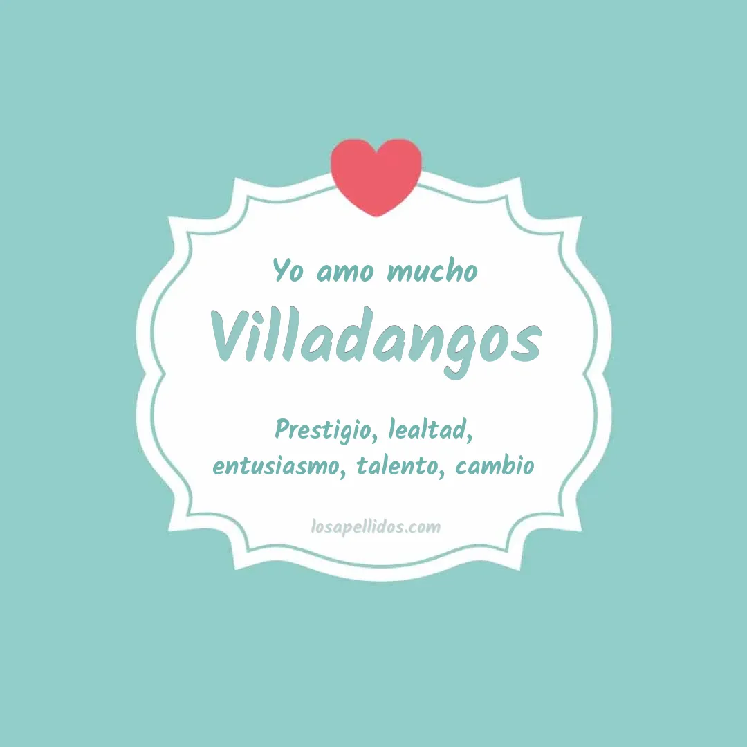 Yo amo mucho Villadangos