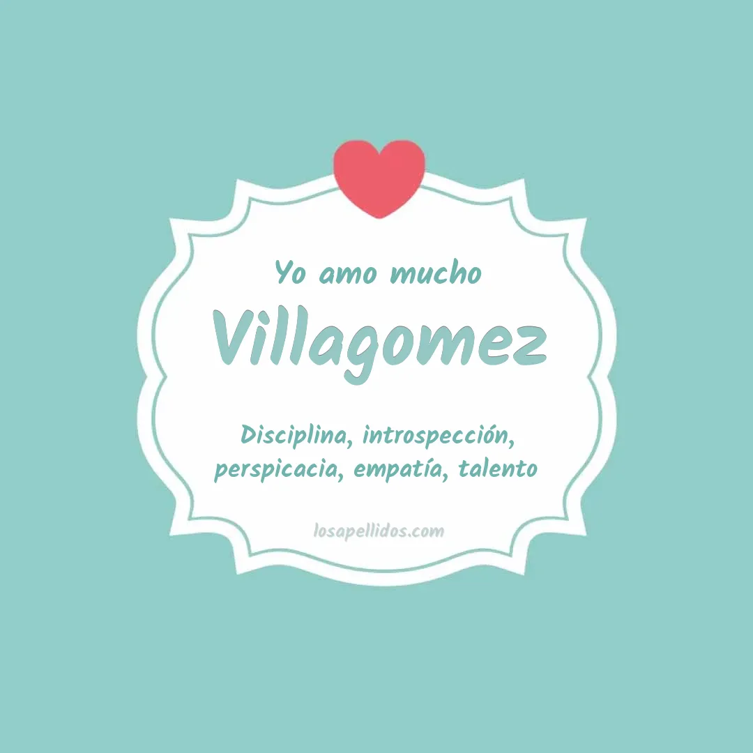 Yo amo mucho Villagómez