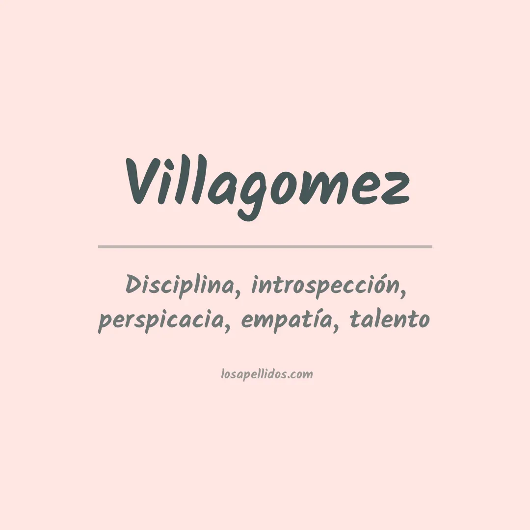 Apellido Villagómez