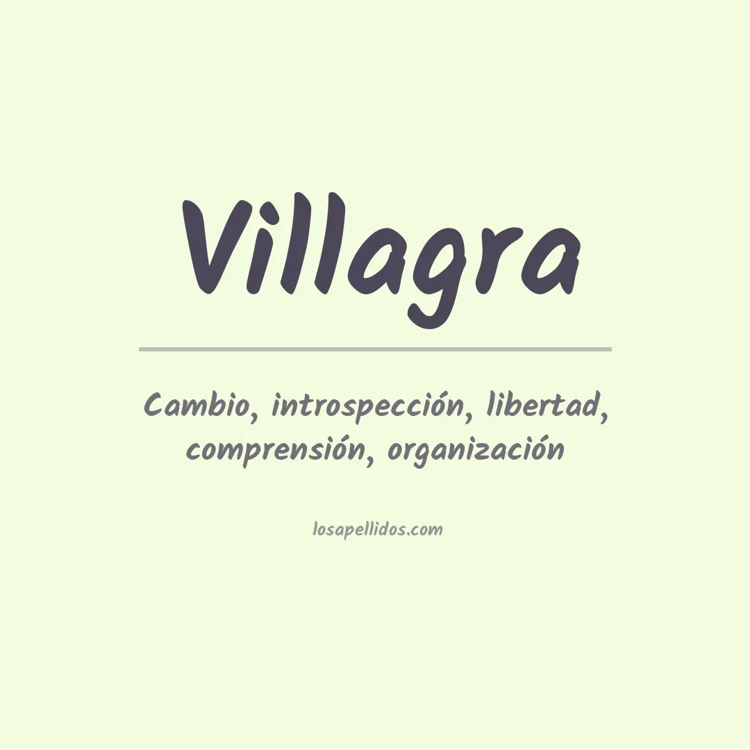 Apellido Villagra