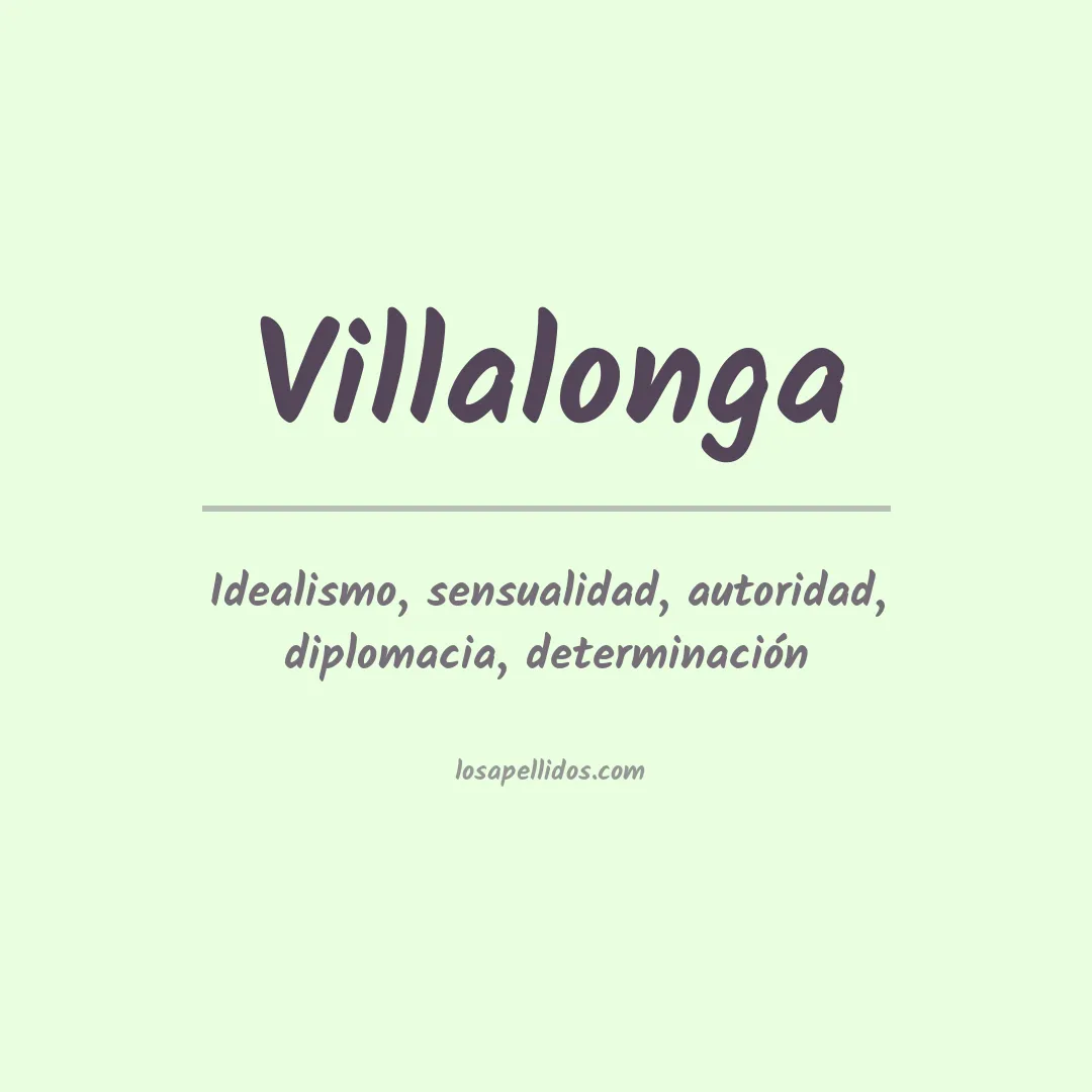 Apellido Villalonga