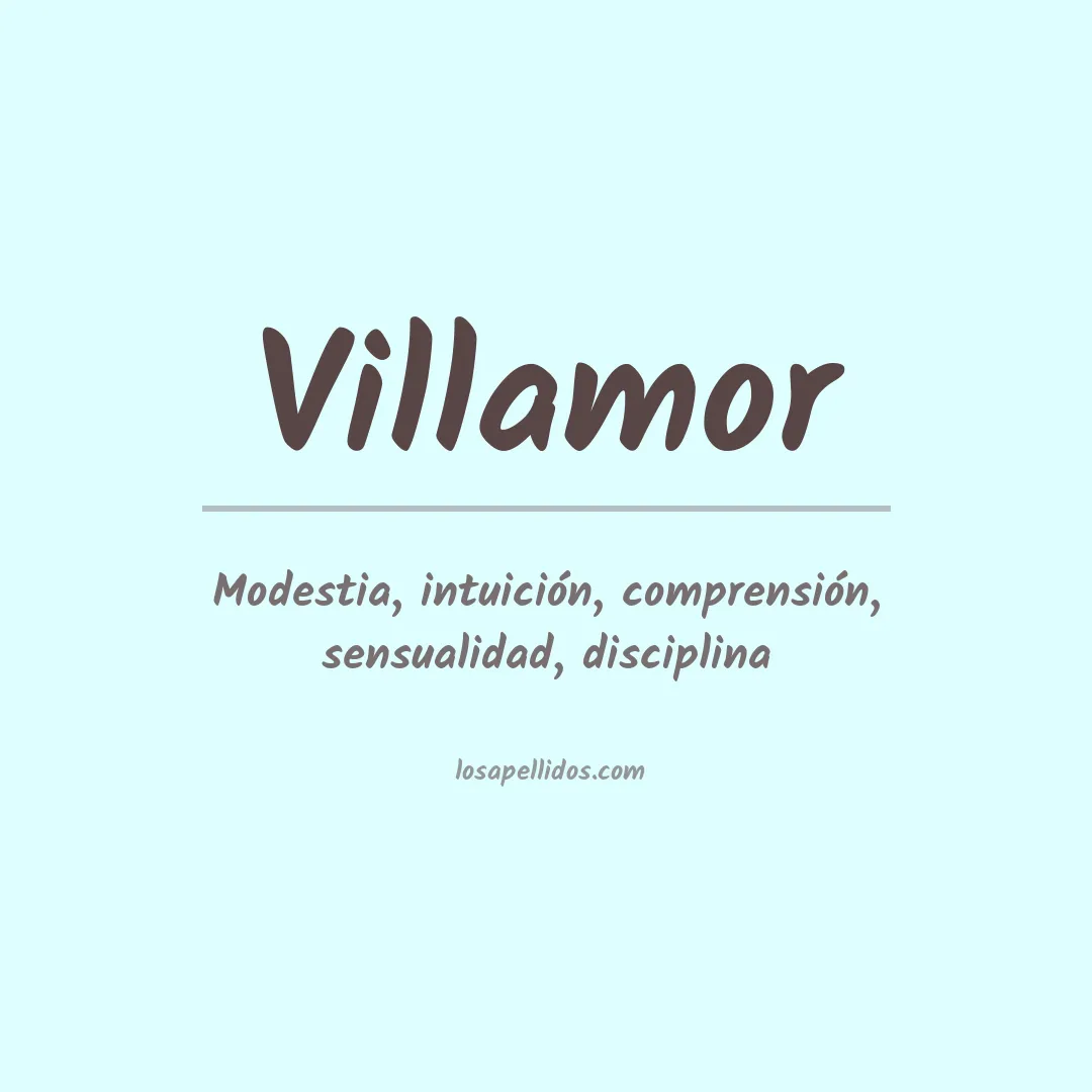 Apellido Villamor