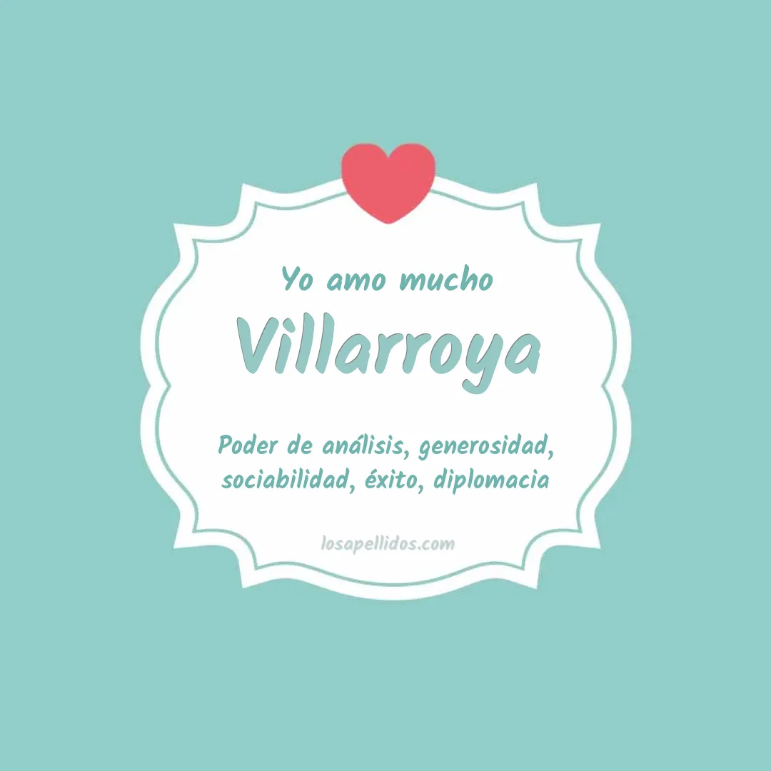Yo amo mucho Villarroya