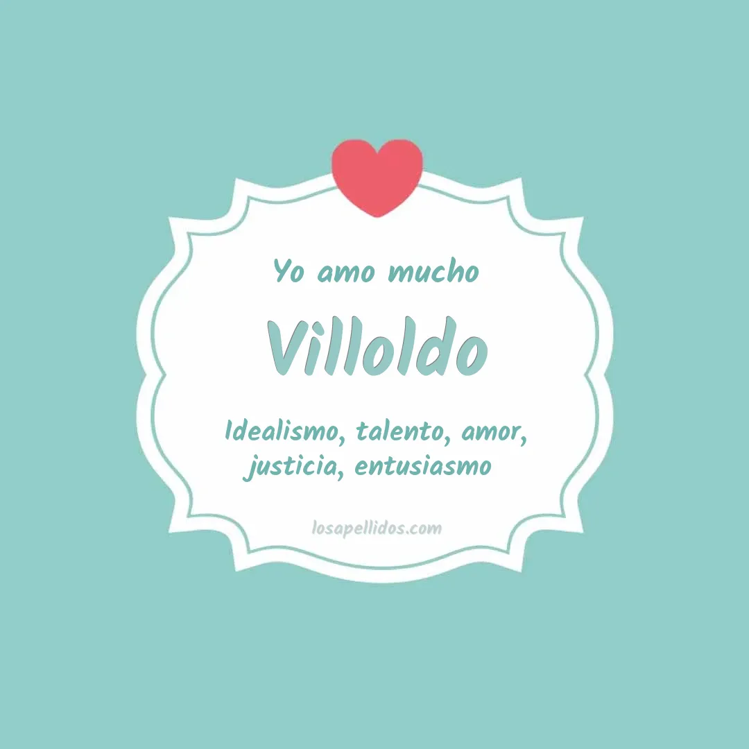 Yo amo mucho Villoldo