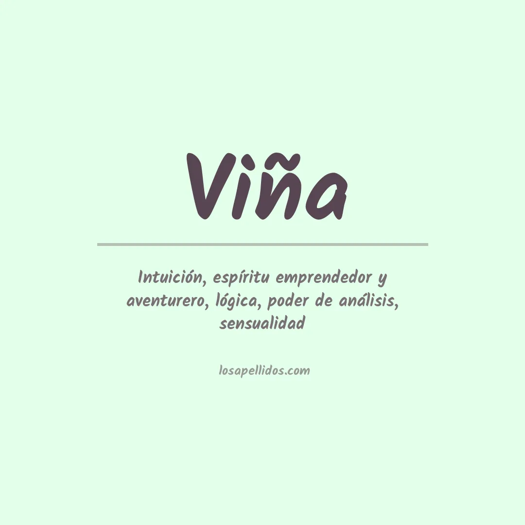 Apellido Viña
