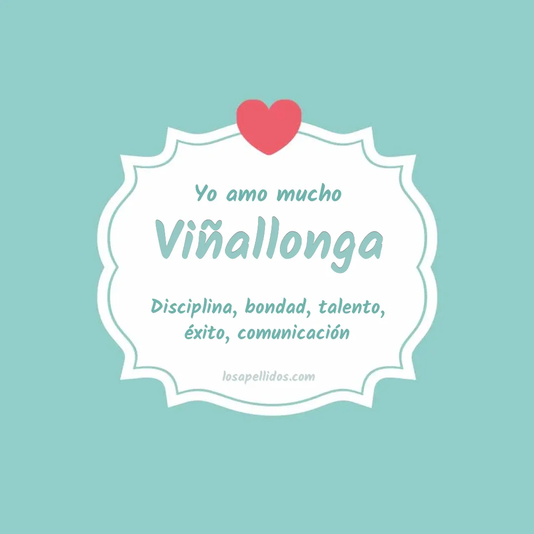 Yo amo mucho Viñallonga