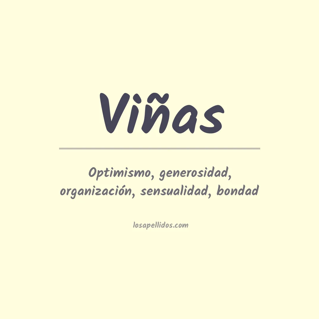 Apellido Viñas