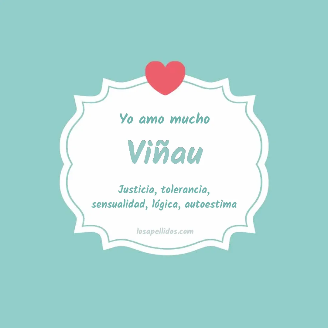 Yo amo mucho Viñau