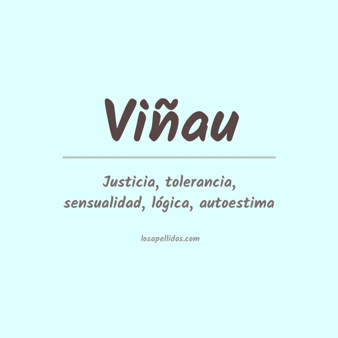 Apellido Viñau
