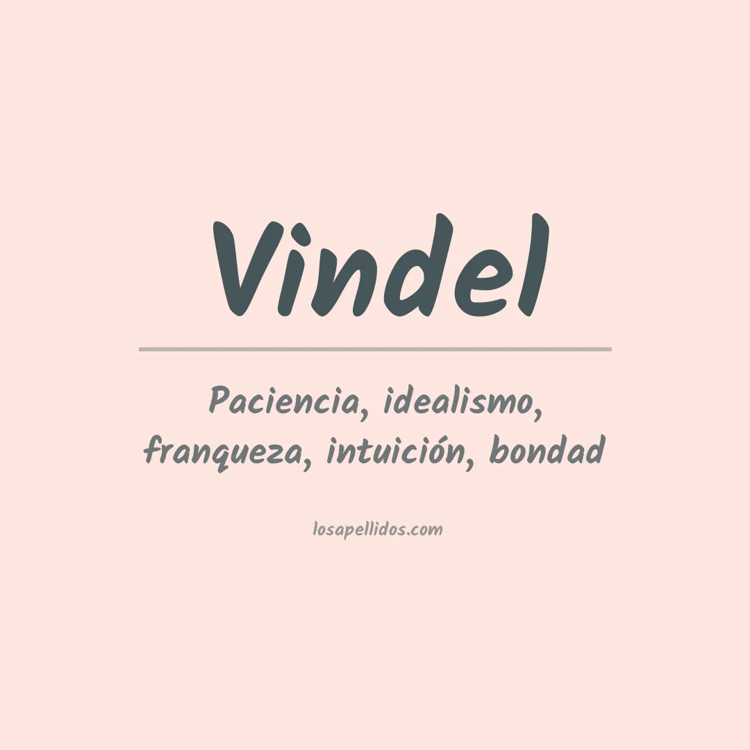 Apellido Vindel
