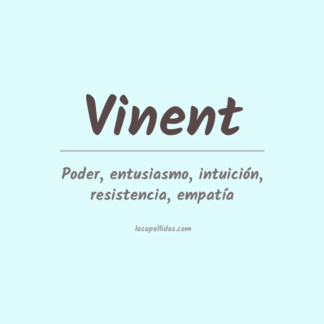 Apellido Vinent