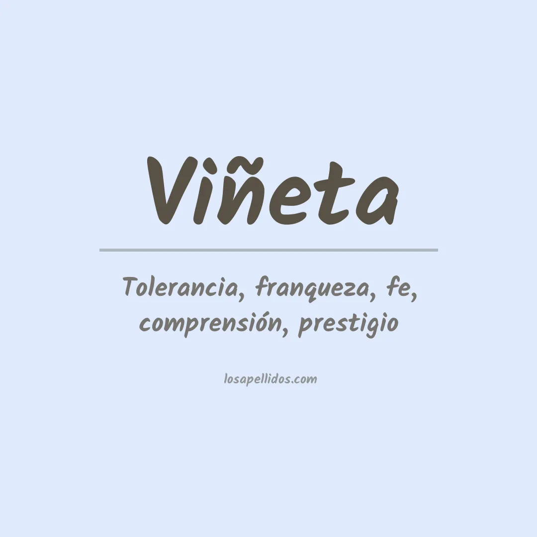 Apellido Viñeta