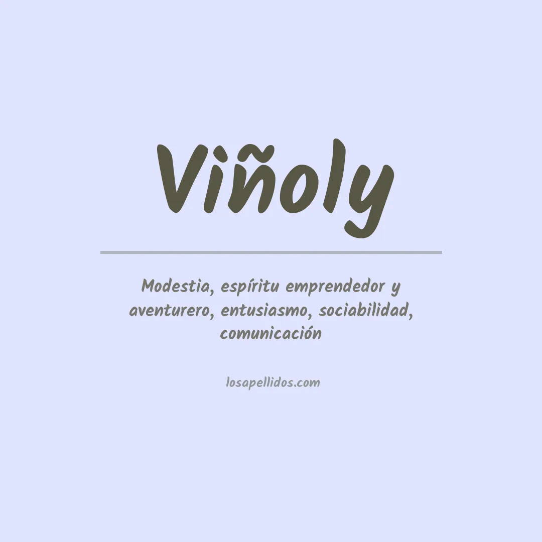 Apellido Viñoly