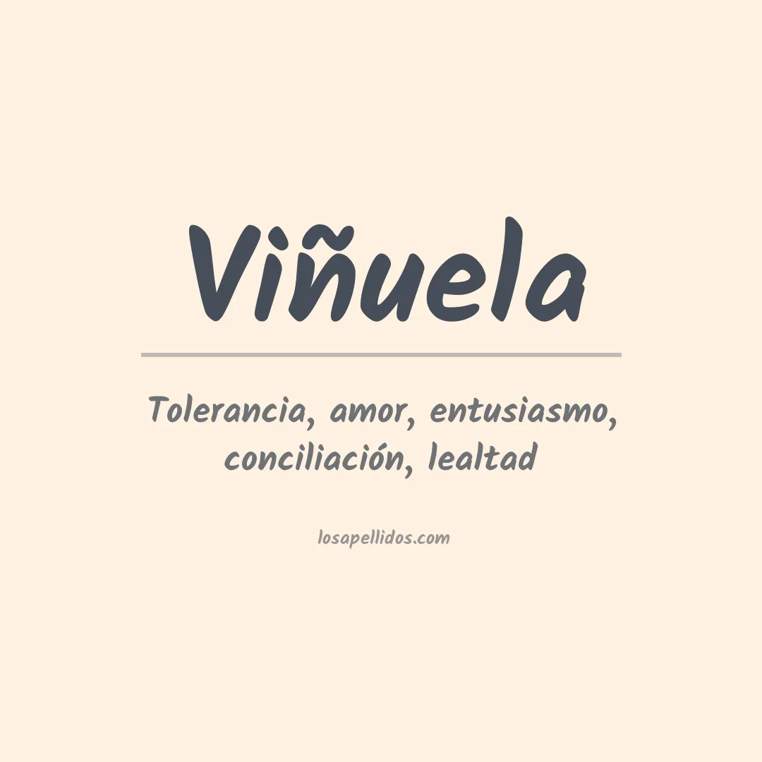 Apellido Viñuela