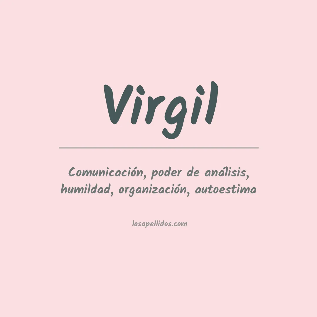 Apellido Virgil