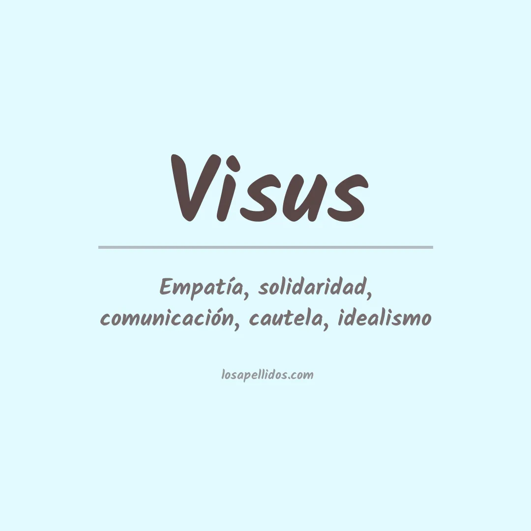 Apellido Visus