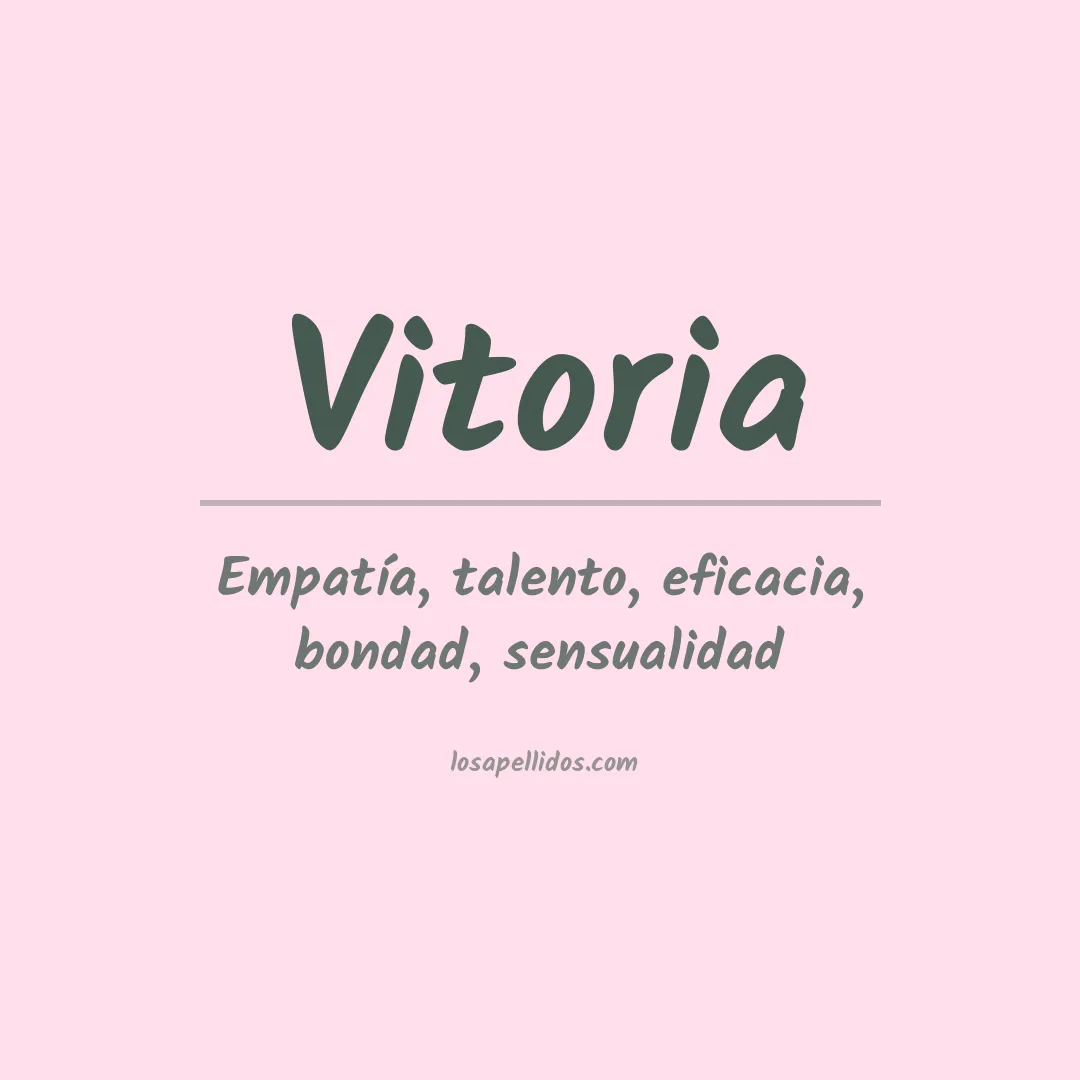Apellido Vitoria