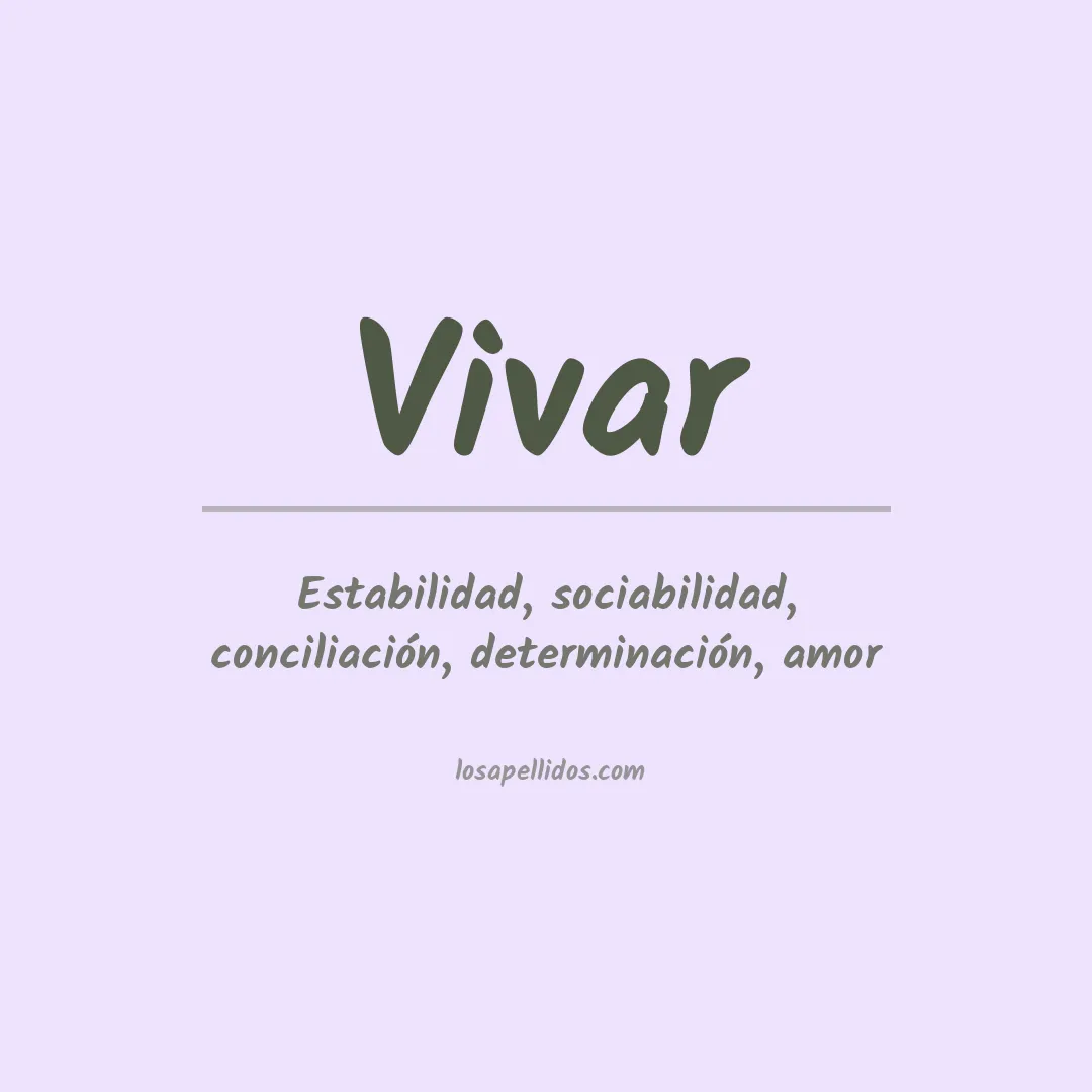 Apellido Vivar