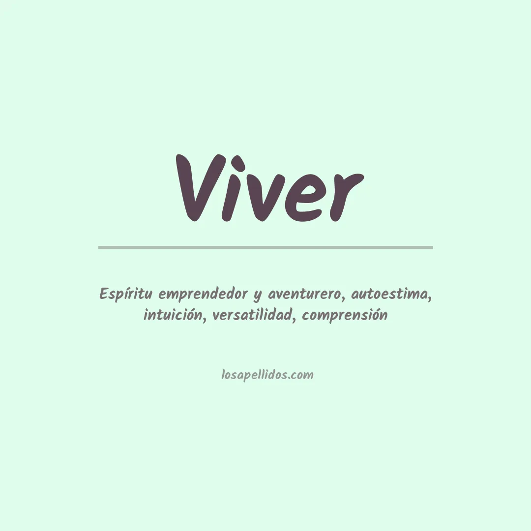 Apellido Viver