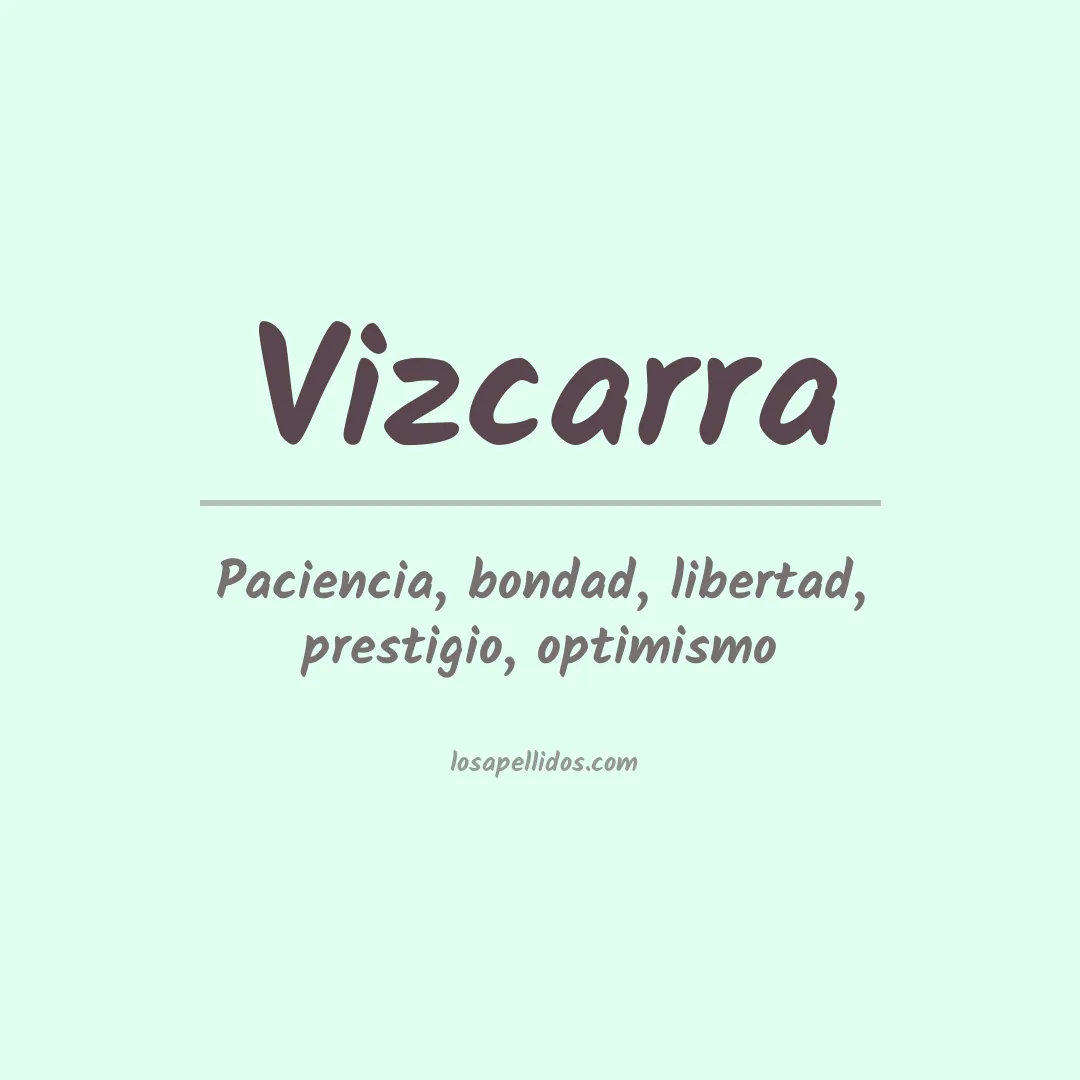 Apellido Vizcarra