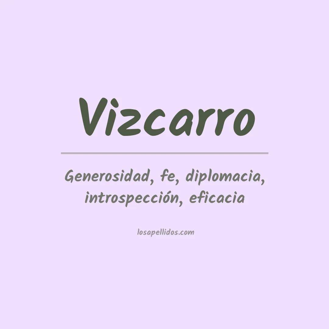 Apellido Vizcarro