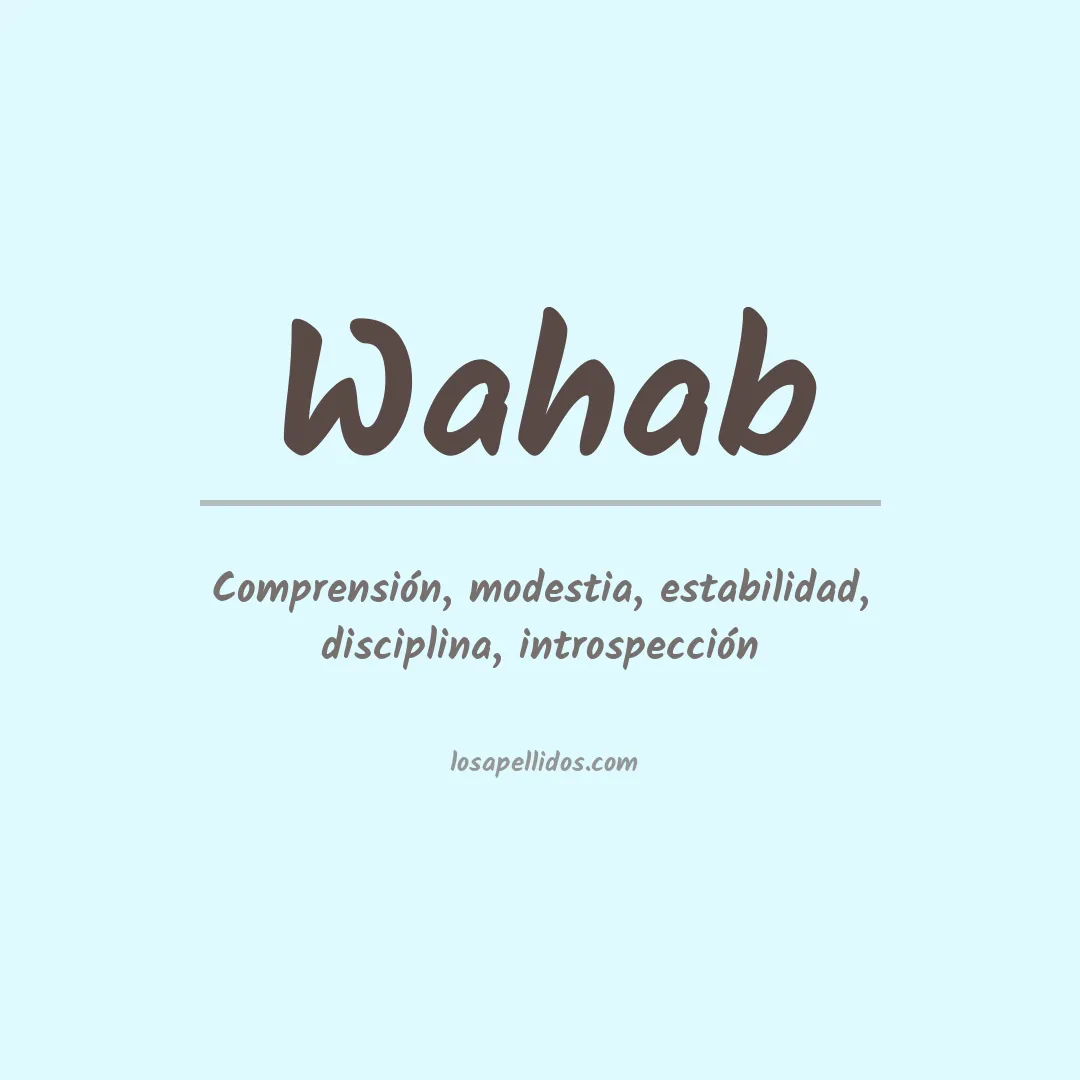 Apellido Wahab