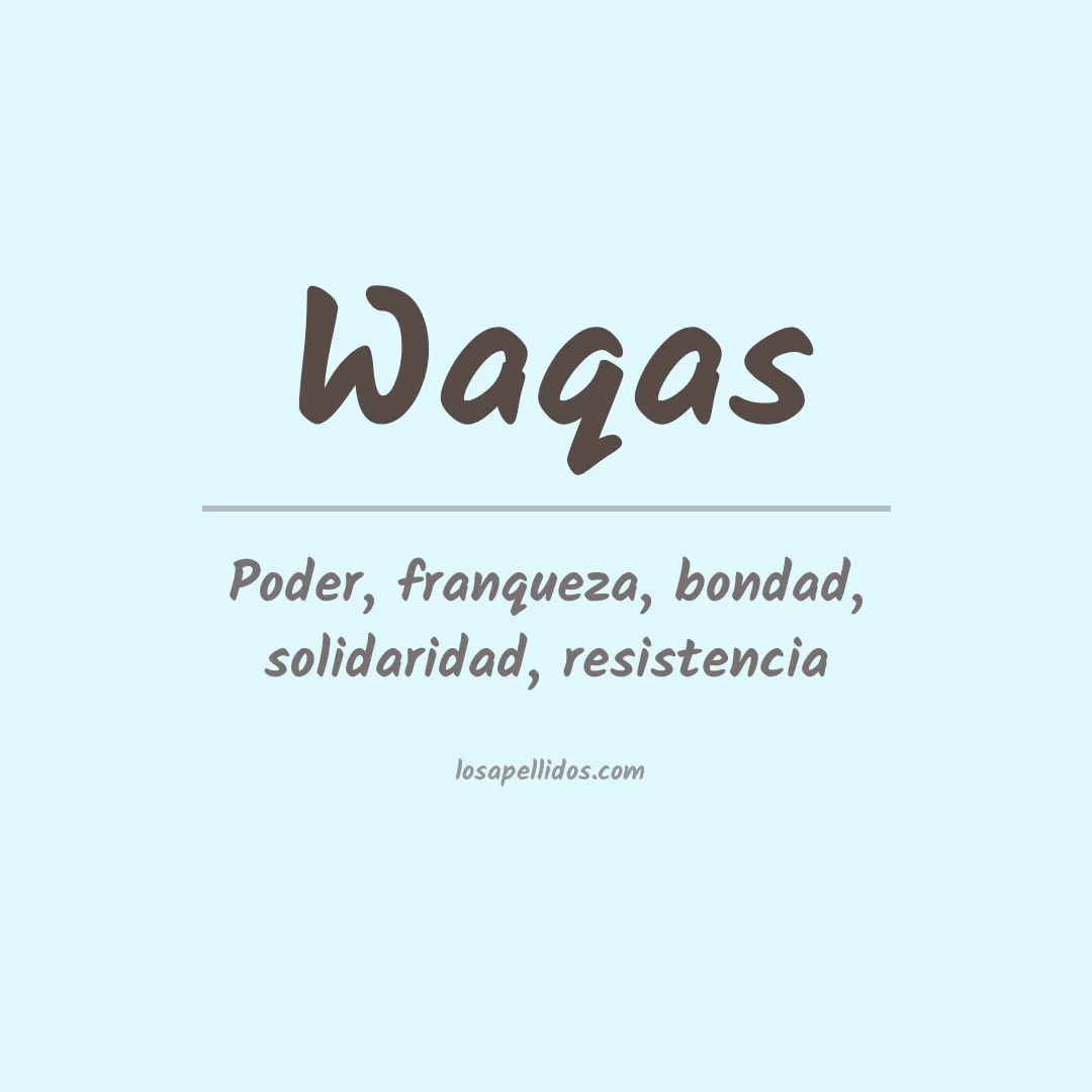 Apellido Waqas