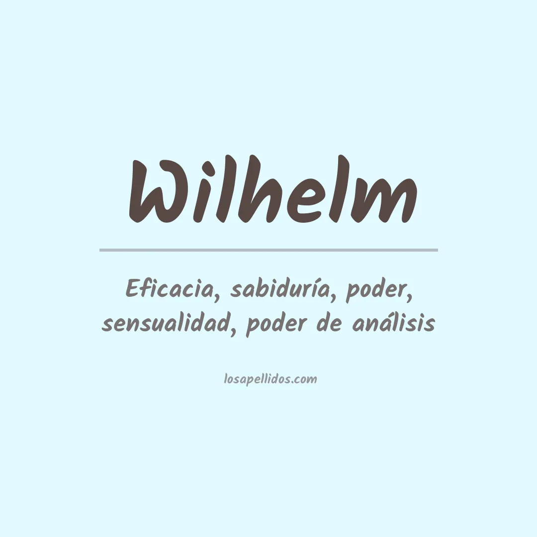 Apellido Wilhelm