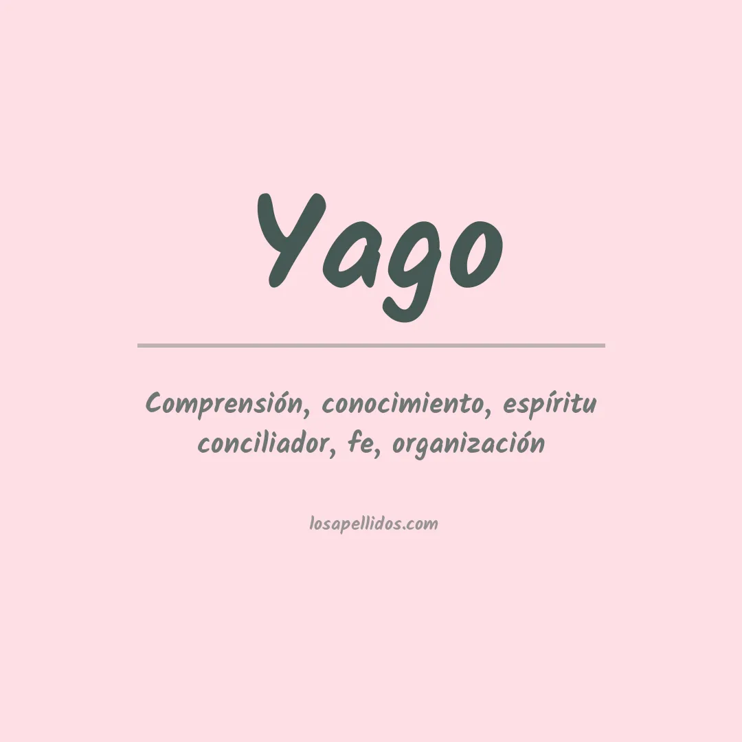 Apellido Yago