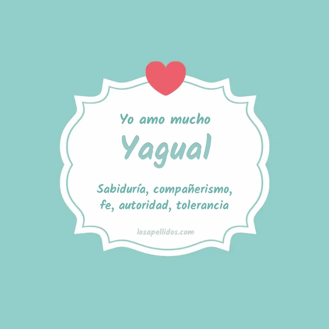 Yo amo mucho Yagual