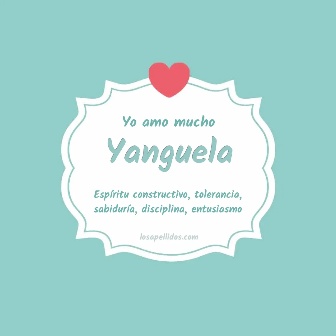 Yo amo mucho Yanguela