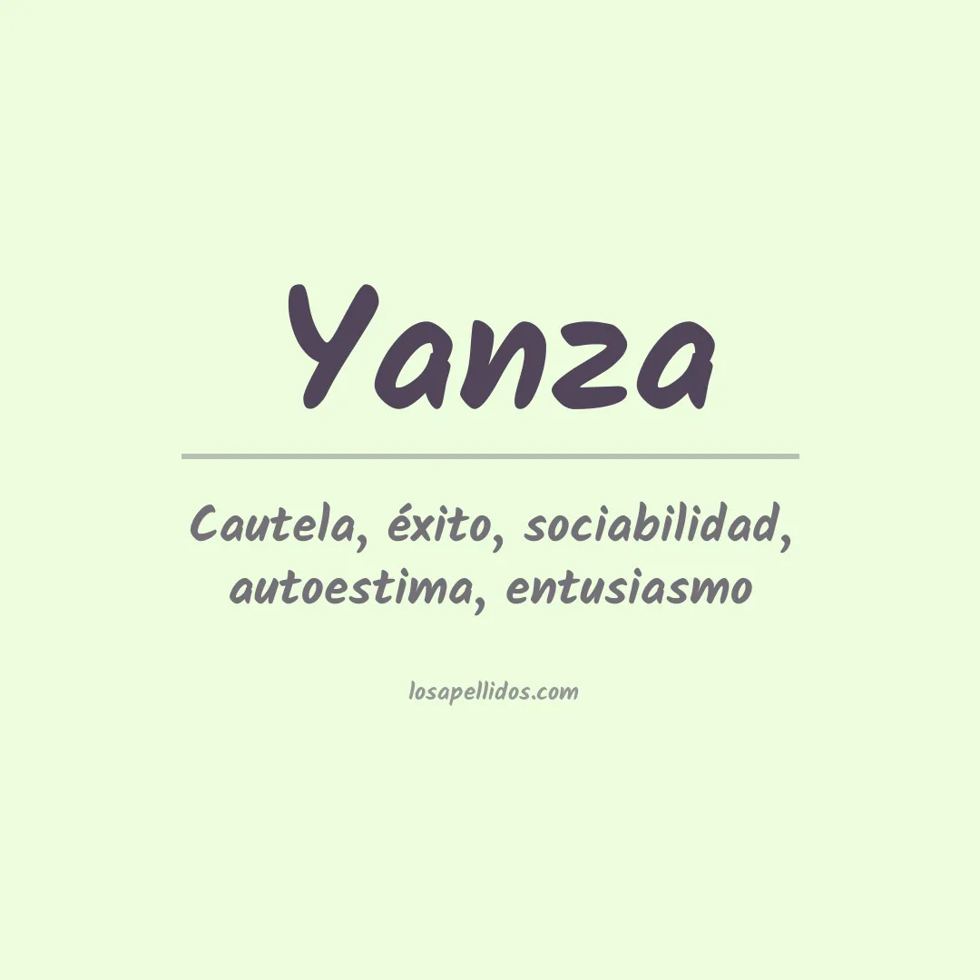 Apellido Yanza