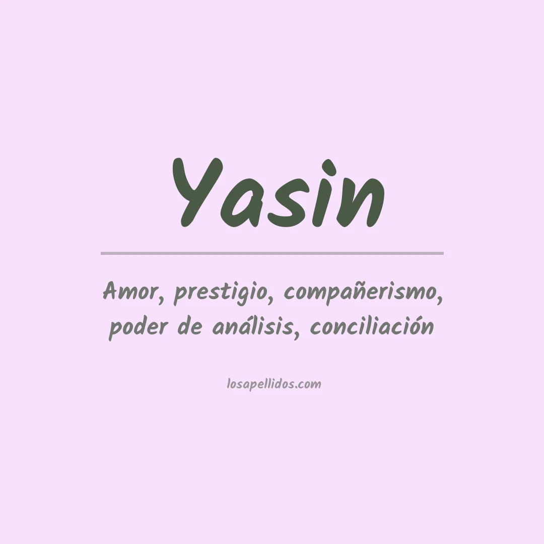 Apellido Yasin