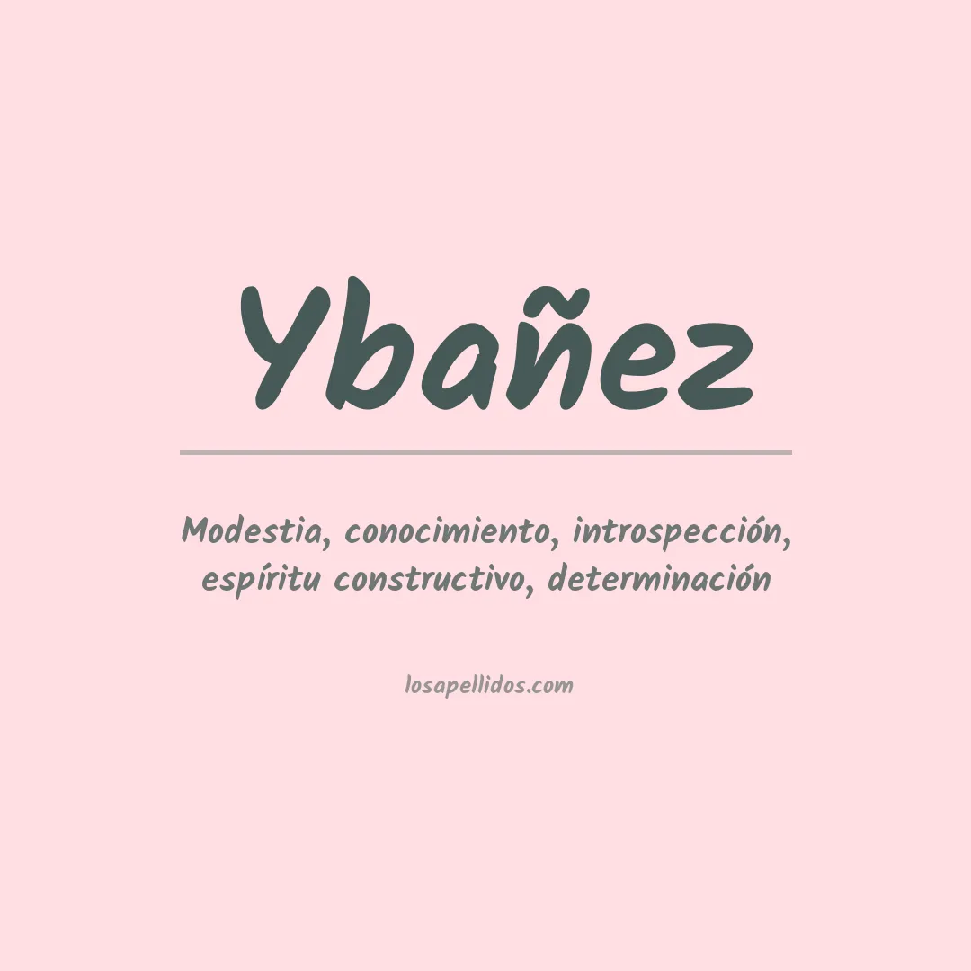 Apellido Ybañez