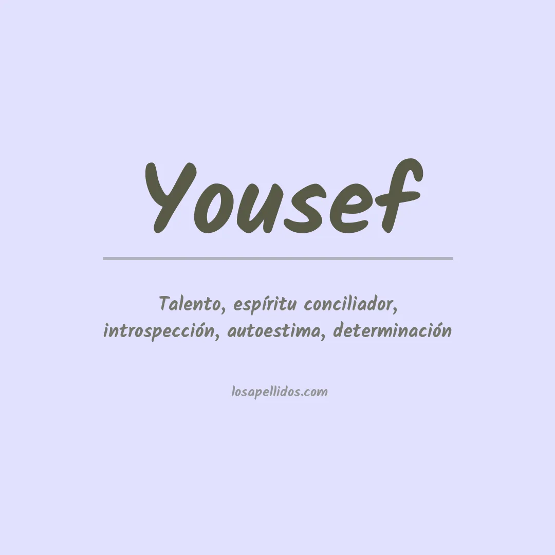 Apellido Yousef