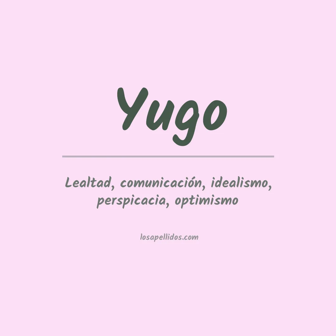 Apellido Yugo