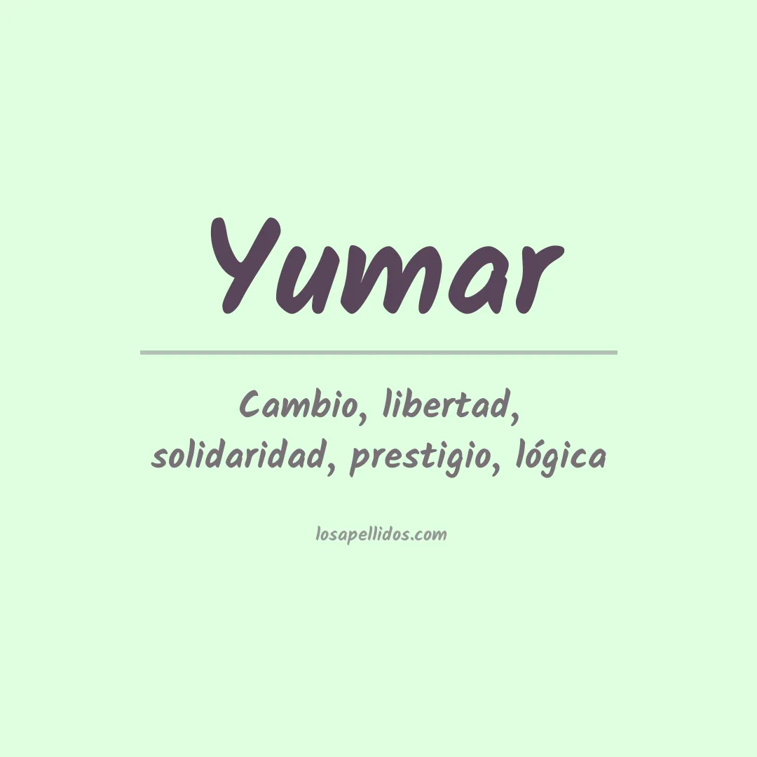 Apellido Yumar