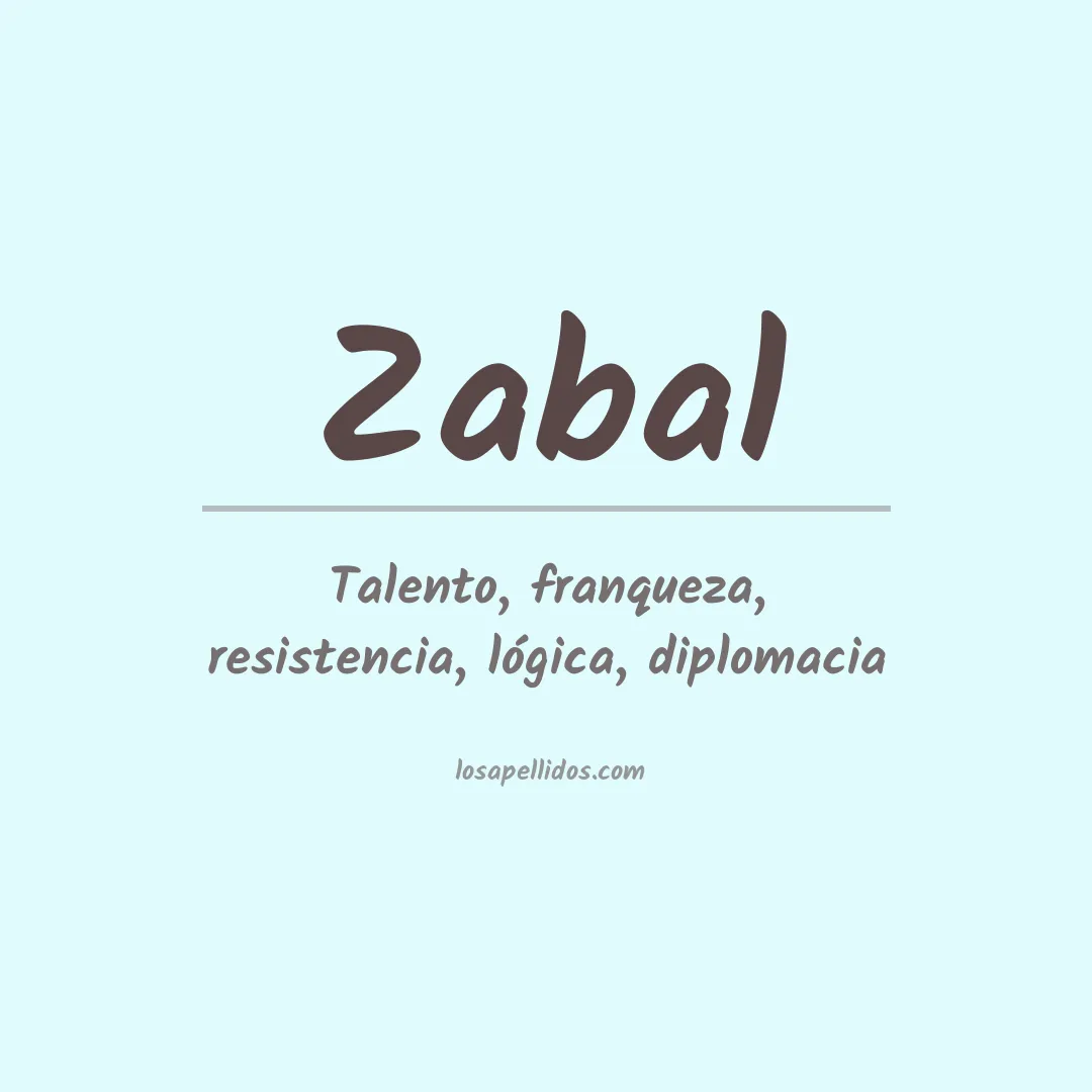 Apellido Zabal