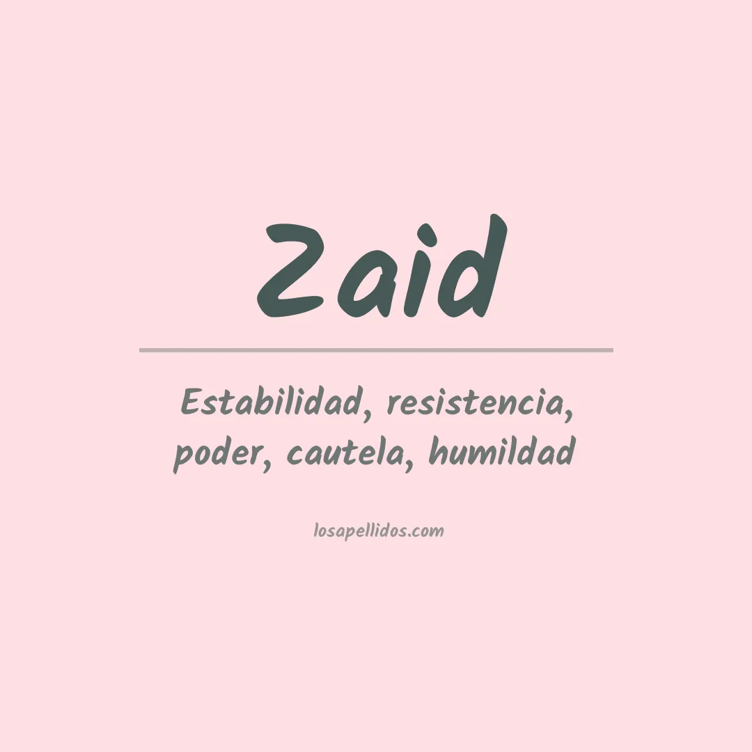 Apellido Zaid