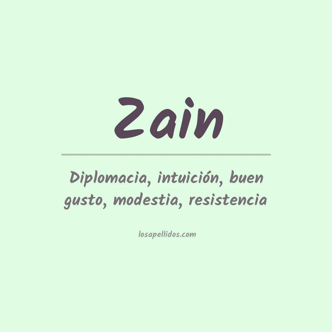 Apellido Zain