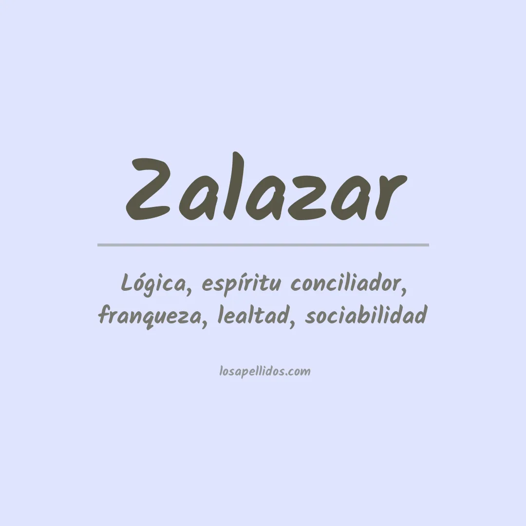 Apellido Zalazar